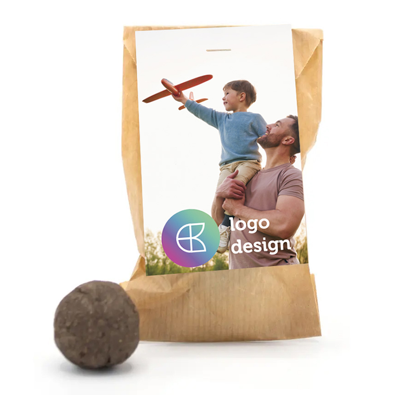 Seed bomb in sachet